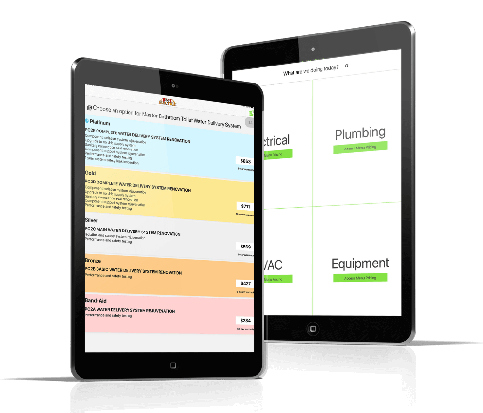 Done For You Menu Pricing