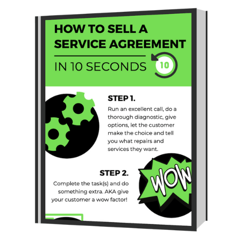 How to Sell a Service Agreement