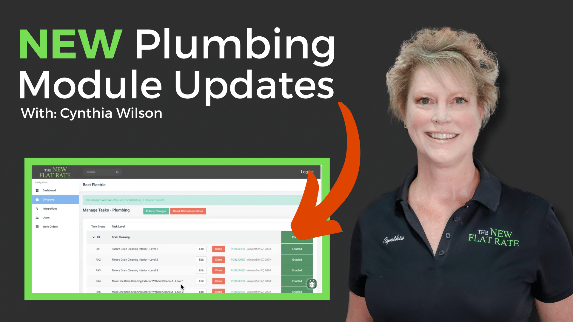 New TNFR Plumbing Module Update