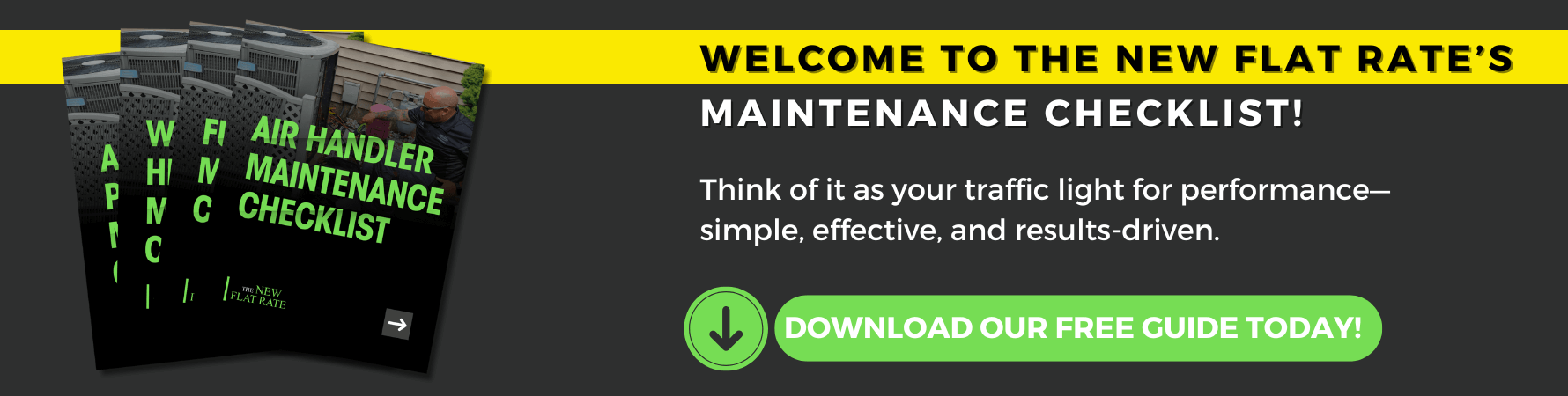 Maintenance checklist lead magnet