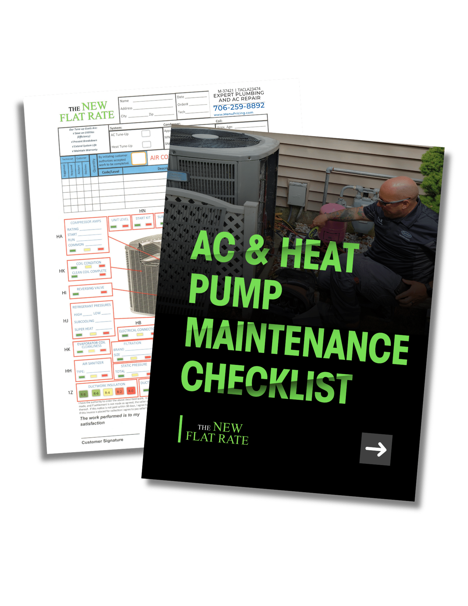 ac and heat pump Maintenance Checklist