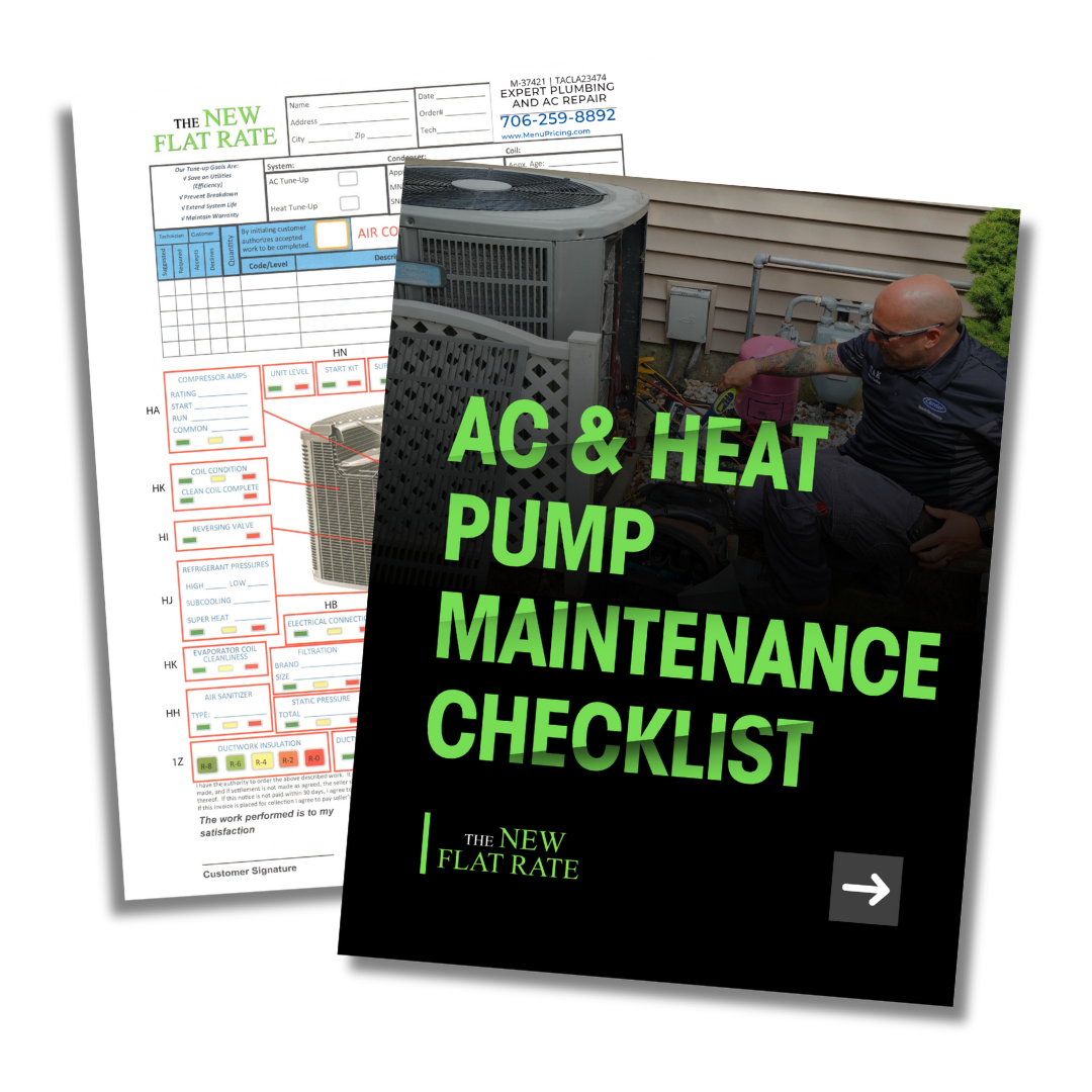 AC & Heat Pump Maintenance Checklist