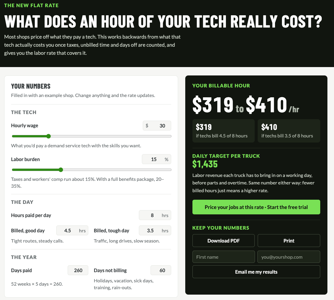 Billable hour Calc