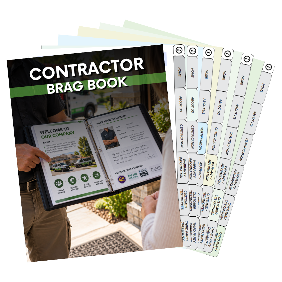 Contractor Brag Book Icon