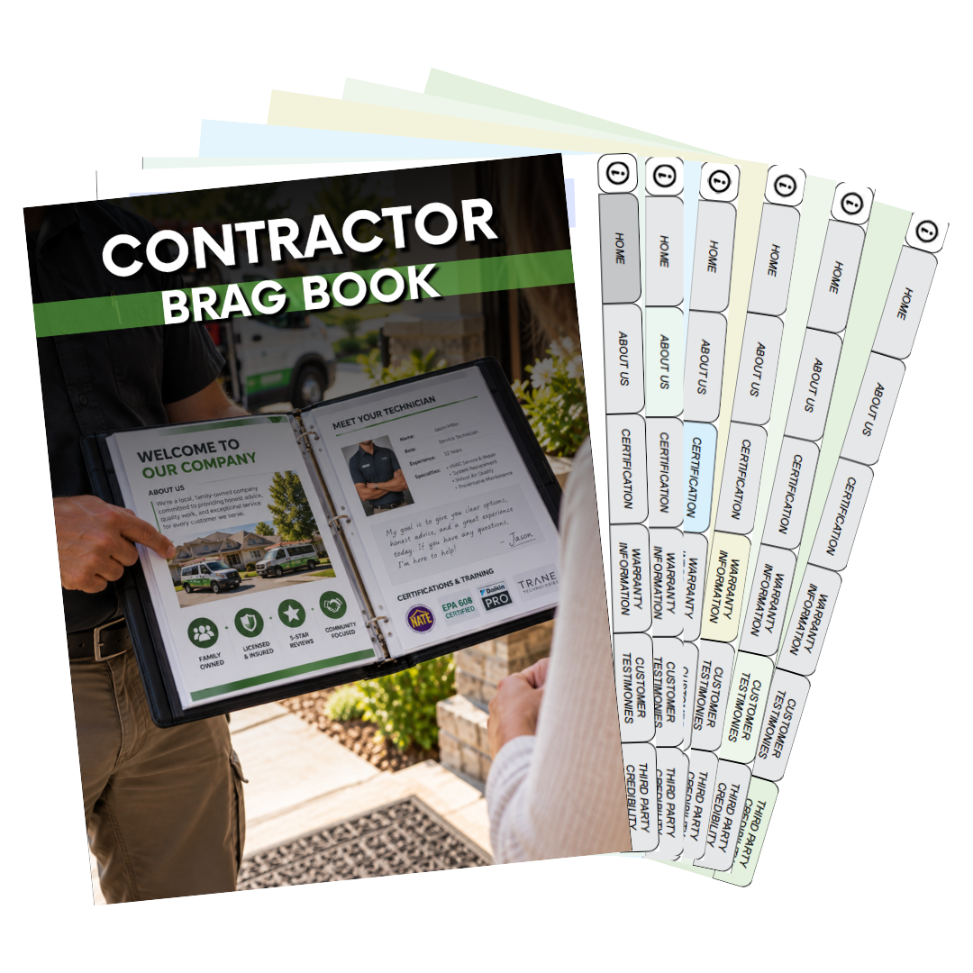 Contractor Brag Book Icon