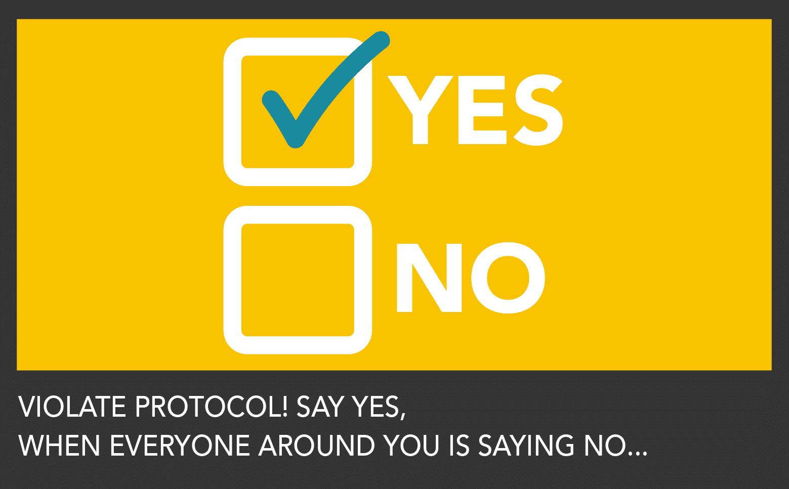 Change Your Life by Saying Yes to Opportunity!