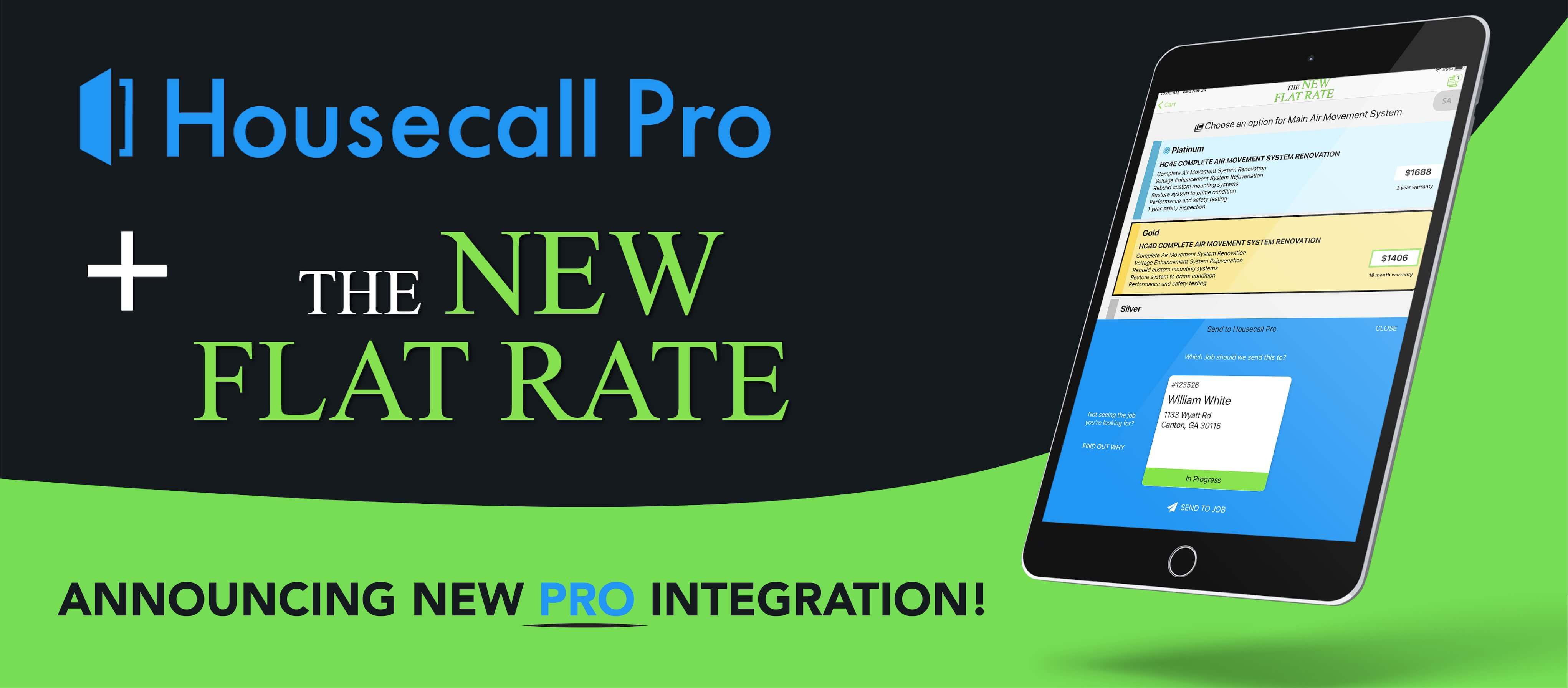 Housecall Pro Integration with The New Flat Rate