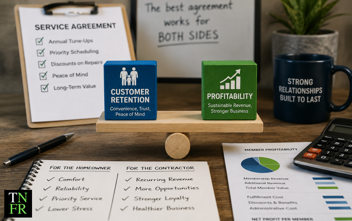 The Service Agreement That Keeps Your Customer Isn't the Same One That Makes You Money