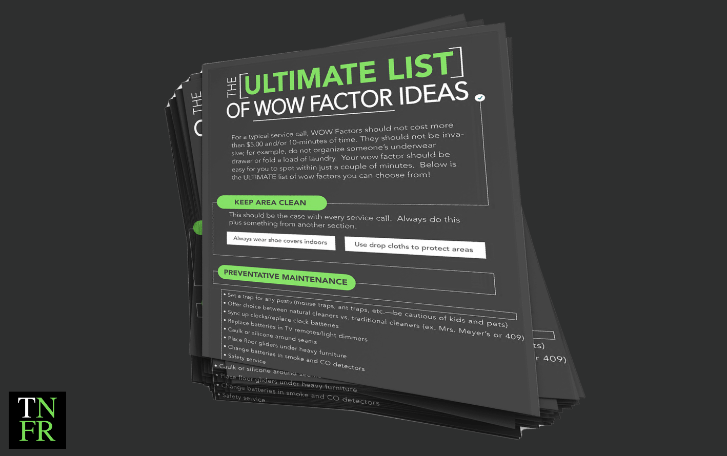 Why Your Technicians Should Always Leave a WOW Factor (And How to Make It Easy)