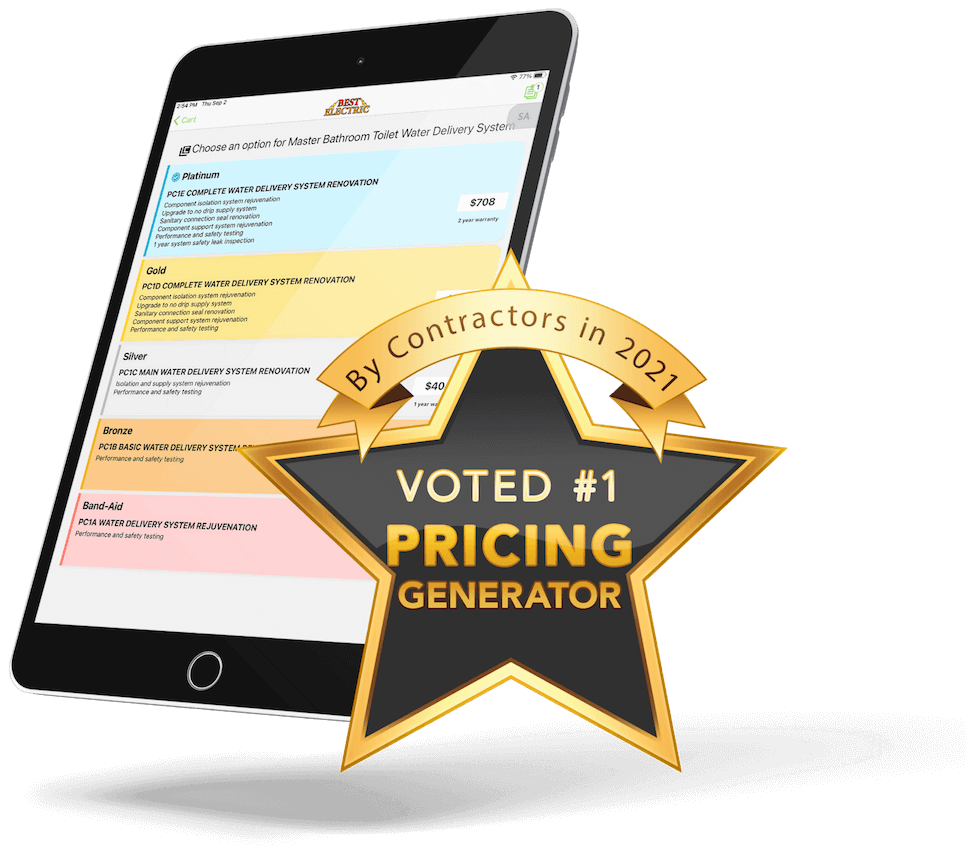 The New Flat Rate Voted #1 Pricing Generator by service contractors