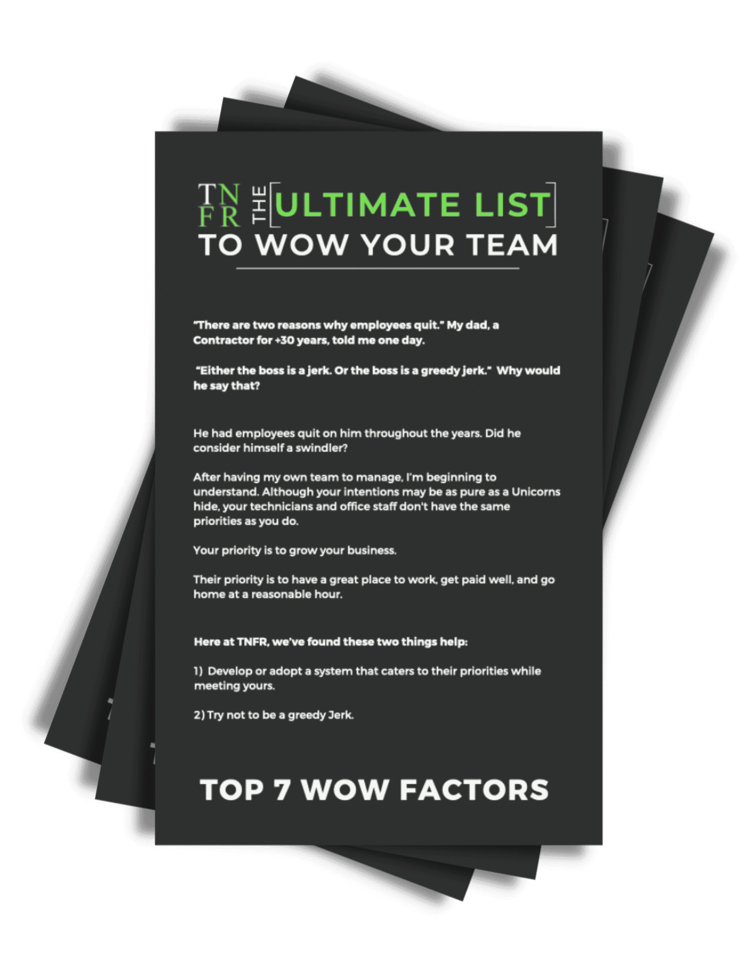 7 wow factors