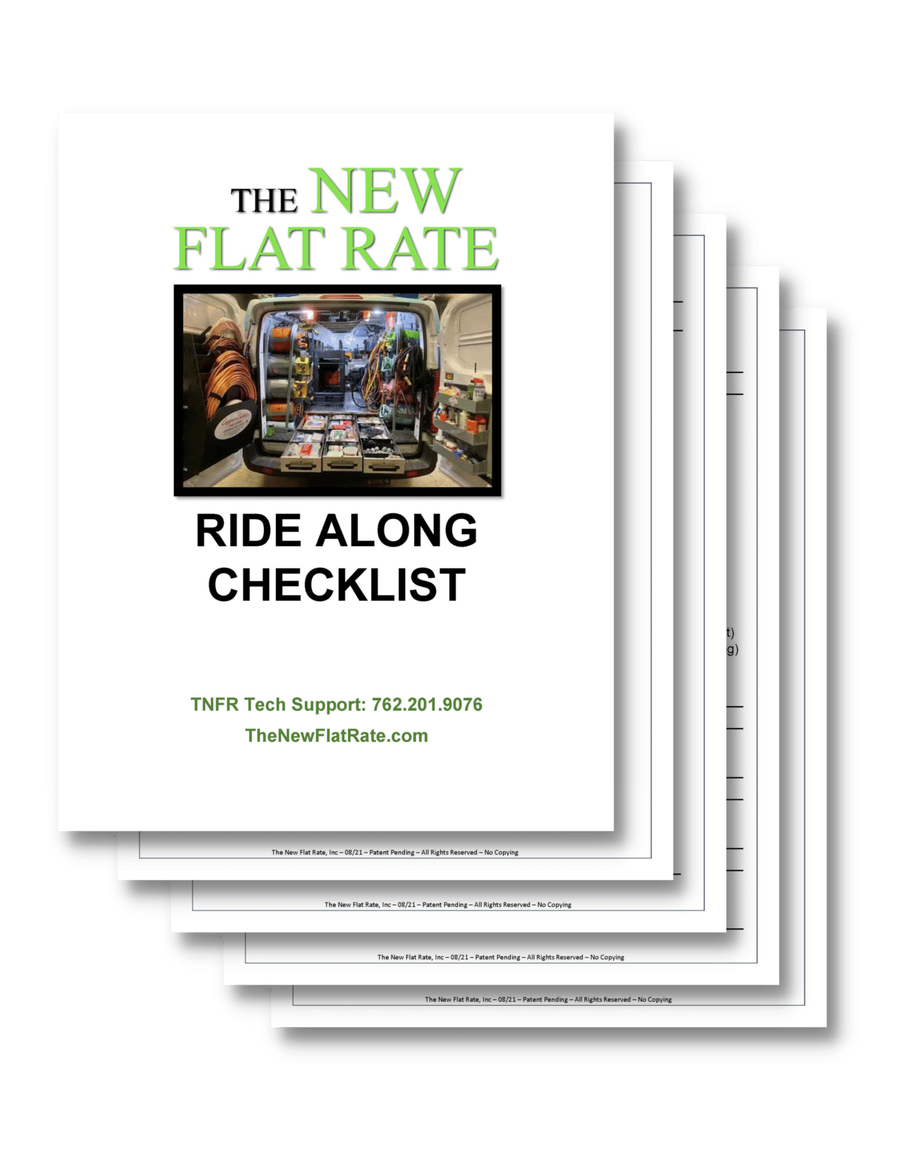 Ride Along Checklist The New Flat Rate