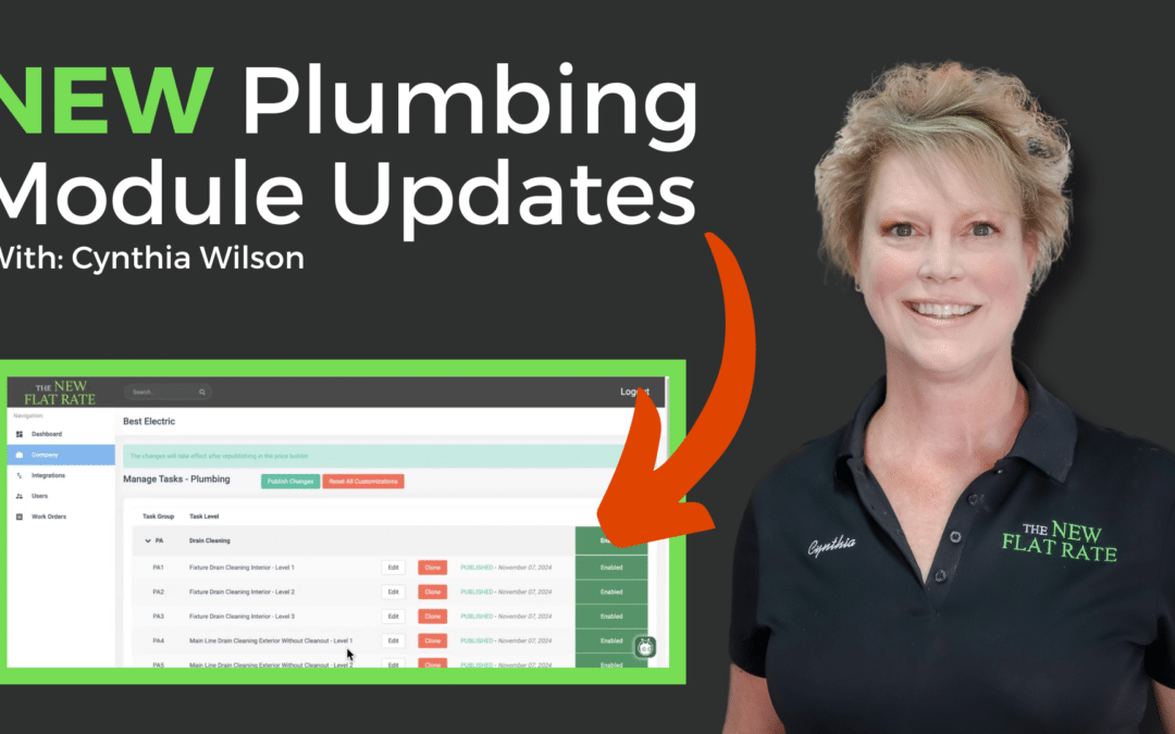 New Plumbing Module Update